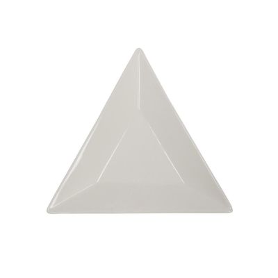 Image of White Triangle Plate
